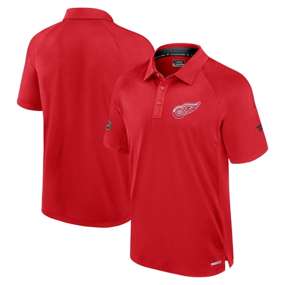 Men's Fanatics  Red Detroit Red Wings Authentic Pro Rink Polo