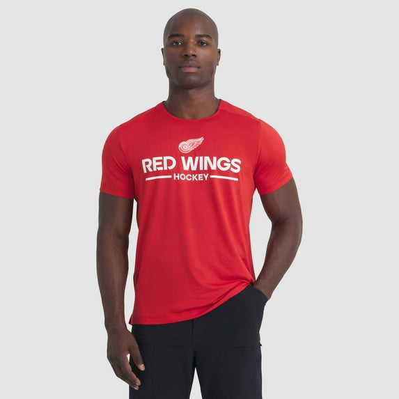 Men's Fanatics Red Detroit Red Wings Authentic Pro Rink Tech T-Shirt