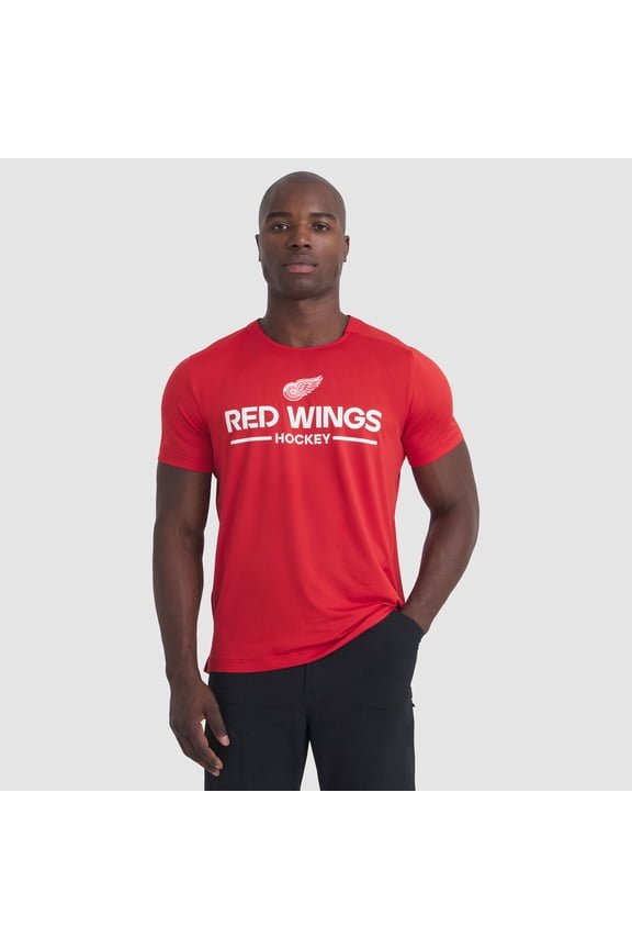 Men's Fanatics Red Detroit Red Wings Authentic Pro Rink Tech T-Shirt