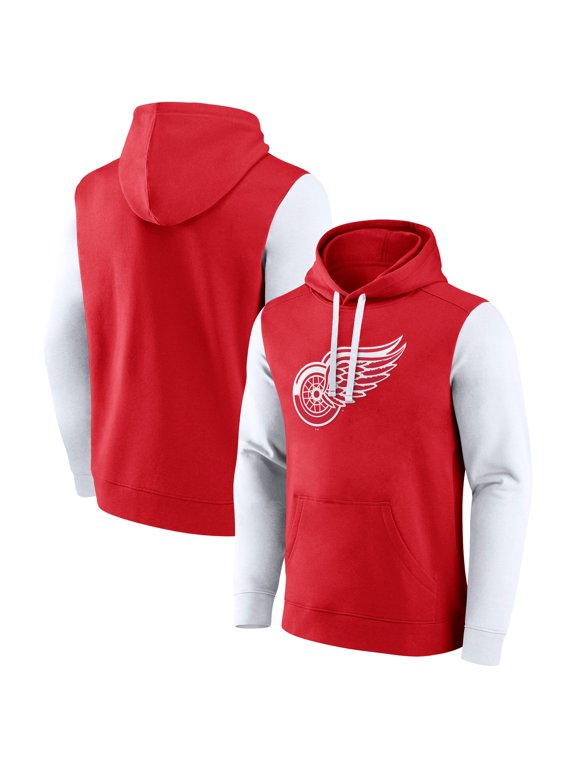 Men's Fanatics Red Detroit Red Wings Bold Attack Hoodie