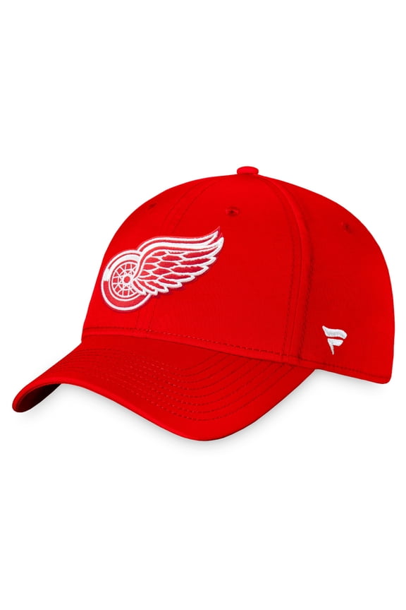Men's Fanatics Red Detroit Red Wings Core Primary Logo Flex Hat