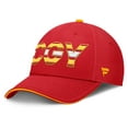 thumbnail image 1 of Men's Fanatics Red/Gold Calgary Flames Authentic Pro Rink Team Code Flex Hat, 1 of 4