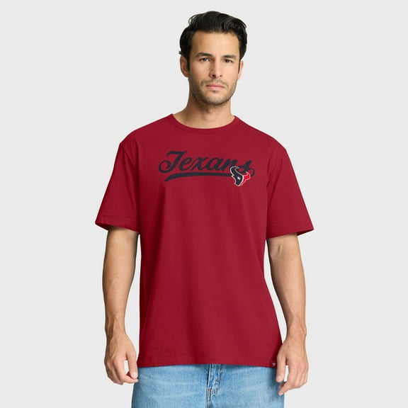 Men's Fanatics Red Houston Texans Fluid Motion Legacy T-Shirt