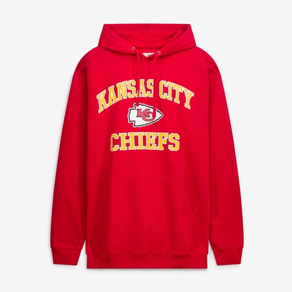 Men's Fanatics Red Kansas City Chiefs Big & Tall Heart & Soul Hoodie