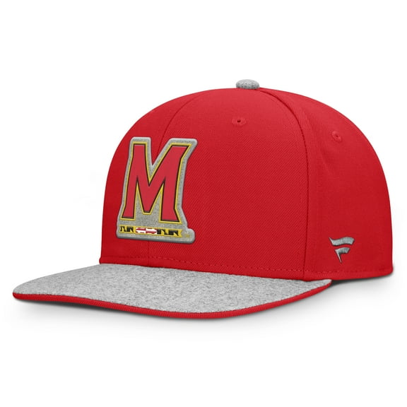 Men's Fanatics Red Maryland Terrapins Loden Snapback Hat