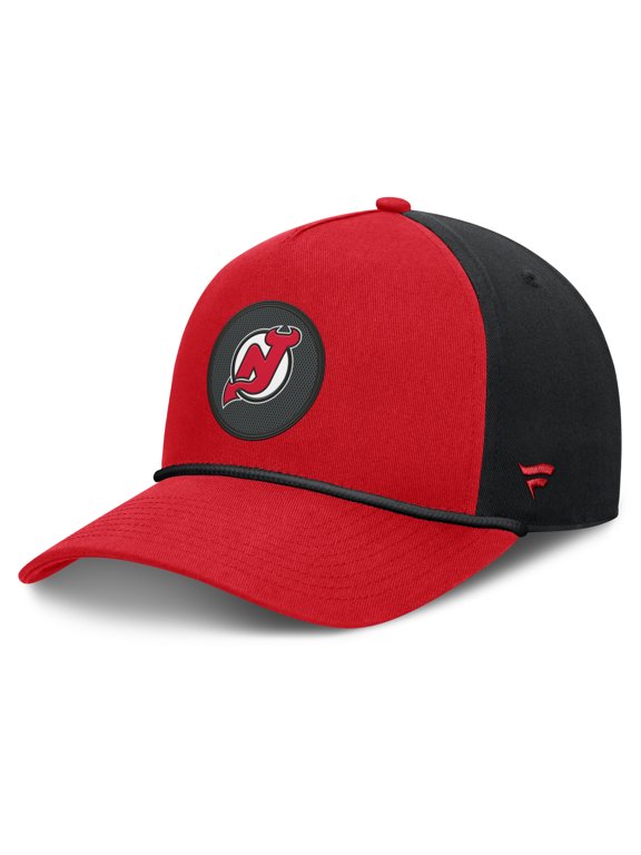 Men's Fanatics Red New Jersey Devils Authentic Pro Rink A-Frame Adjustable Hat