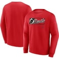 thumbnail image 1 of Men's Fanatics Red New Jersey Devils Focus Fleece Pullover Sweatshirt, 1 of 3