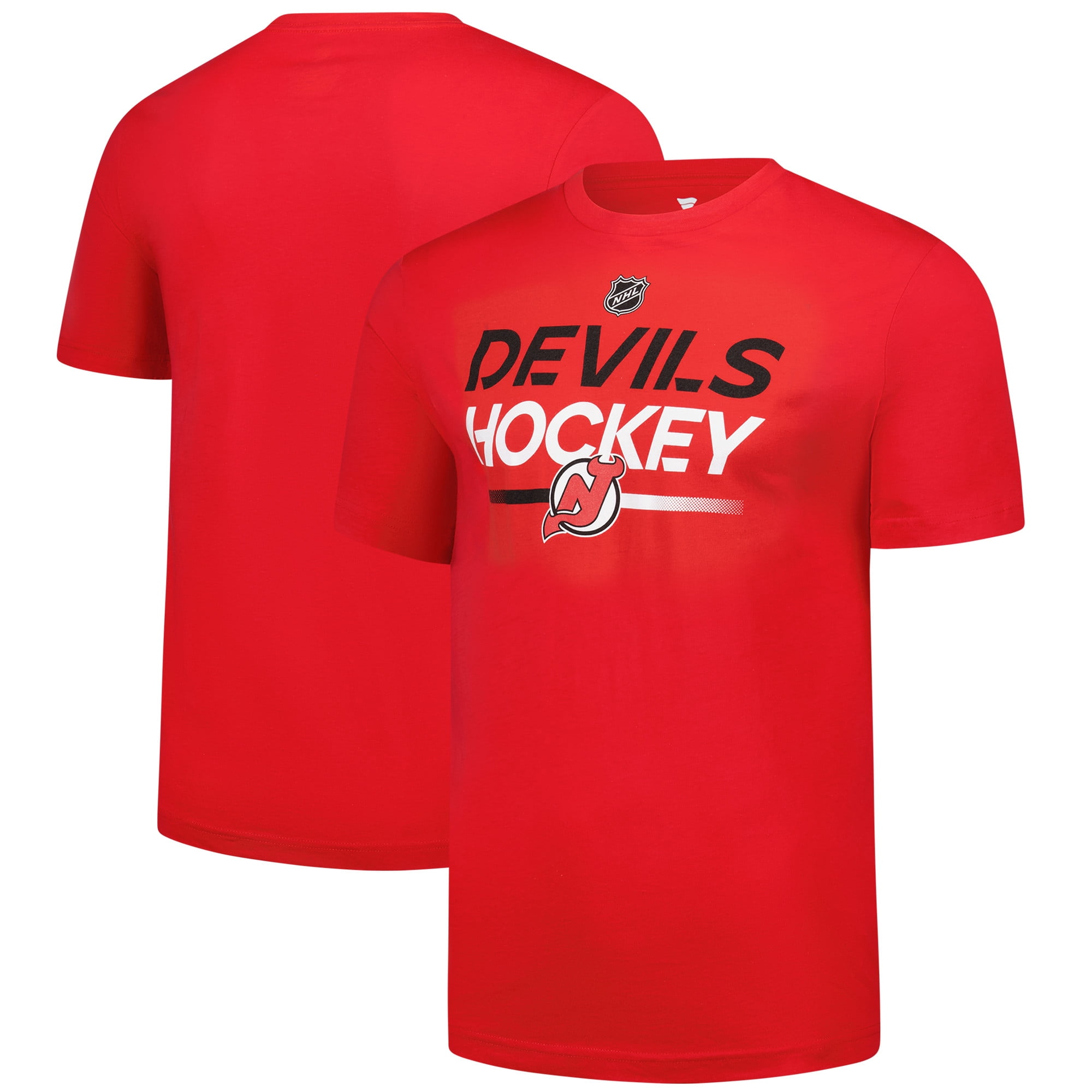 Devils Merch Men's Fanatics Red New Jersey Devils Primary T-Shirt - Walmart.com