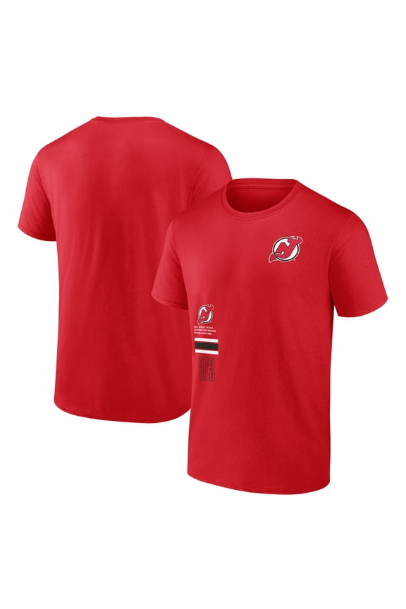 Men's Fanatics Red New Jersey Devils Represent T-Shirt