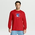 thumbnail image 1 of Men's Fanatics Red New York Rangers Authentic Pro Property Of Practice Long Sleeve T-Shirt, 1 of 5