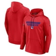 thumbnail image 1 of Men's Fanatics  Red New York Rangers Authentic Pro Rink Fleece Pullover Hoodie, 1 of 3