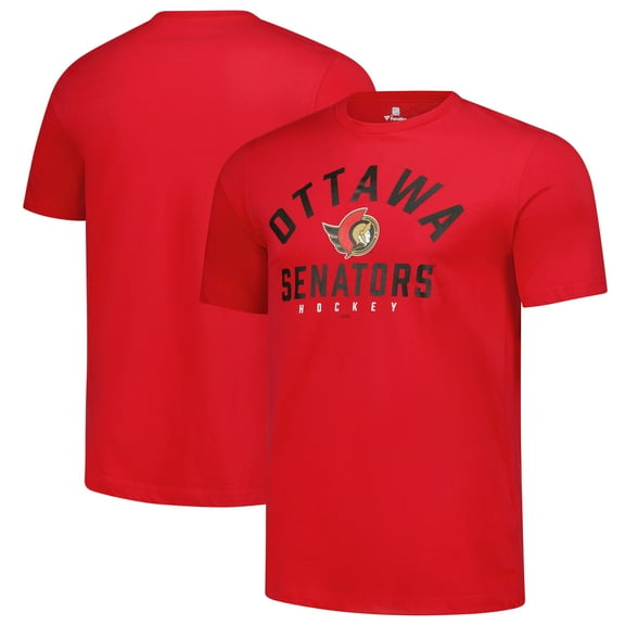 Men's Fanatics  Red Ottawa Senators T-Shirt