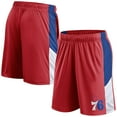 thumbnail image 1 of Men's Fanatics  Red Philadelphia 76ers Practice Performance Shorts, 1 of 3