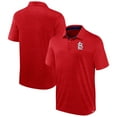 thumbnail image 1 of Men's Fanatics Red St. Louis Cardinals Base Thief Polo, 1 of 3