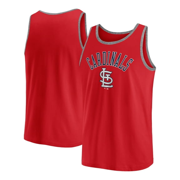 Men's Fanatics Red St. Louis Cardinals Bet Tank Top