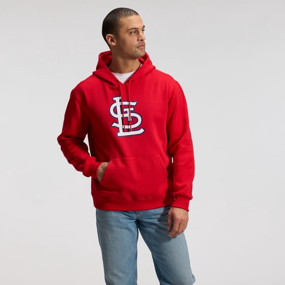 Men's Fanatics Red St. Louis Cardinals Primary Logo Legacy Hoodie