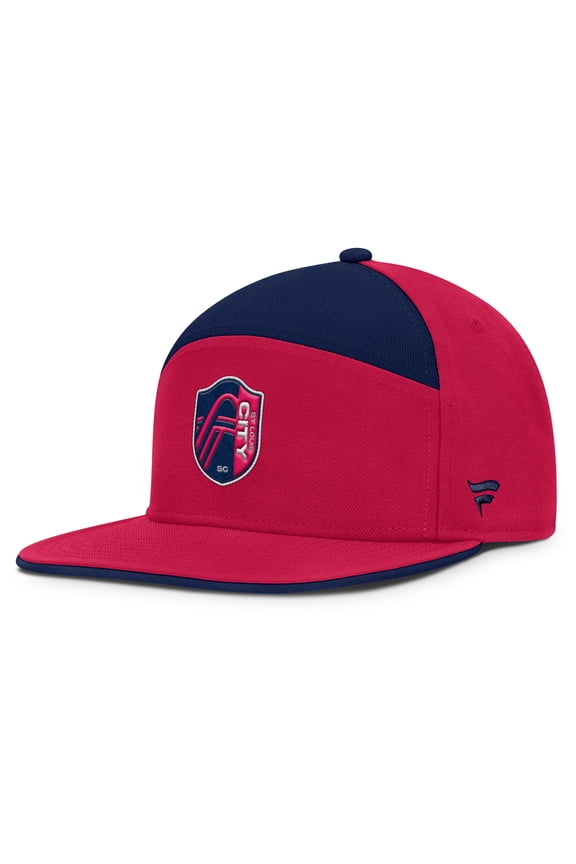 Men's Fanatics Red St. Louis City SC Mezzala Snapback Hat