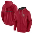 thumbnail image 1 of Men's Fanatics  Red Tampa Bay Buccaneers Defender Evo Full-Zip Hoodie, 1 of 3