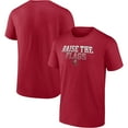 thumbnail image 1 of Men's Fanatics Red Tampa Bay Buccaneers Heavy Hitter T-Shirt, 1 of 3