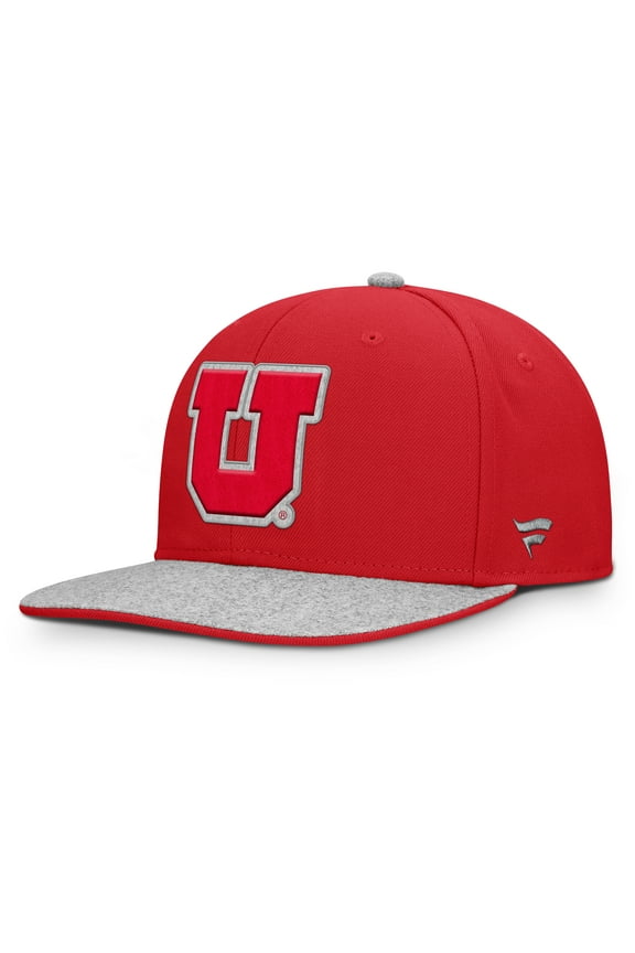 Men's Fanatics Red Utah Utes Loden Snapback Hat