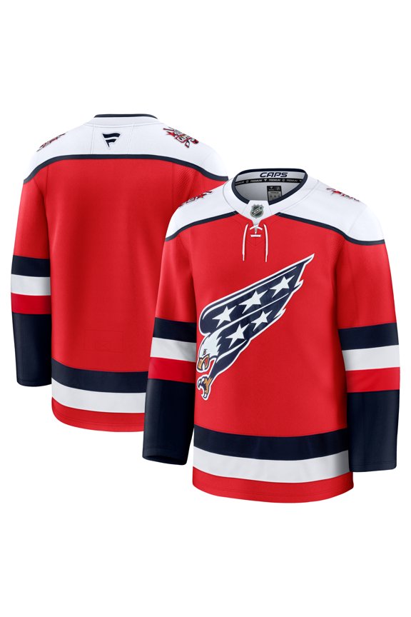 Men's Fanatics Red Washington Capitals Alternate Premium Jersey