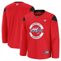 Men's Fanatics Red Washington Capitals Practice Jersey