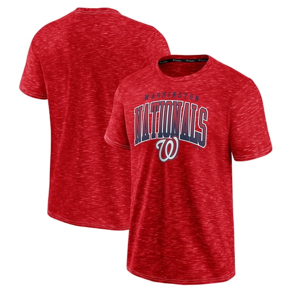 Men's Fanatics Red Washington Nationals Leadoff T-Shirt