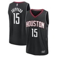 thumbnail image 1 of Men's Fanatics Reed Sheppard Black Houston Rockets Fast Break Replica Player Jersey - Statement Edition, 1 of 3