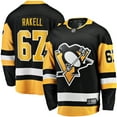 thumbnail image 1 of Men's Fanatics Rickard Rakell Black Pittsburgh Penguins Home Breakaway Player Jersey, 1 of 3