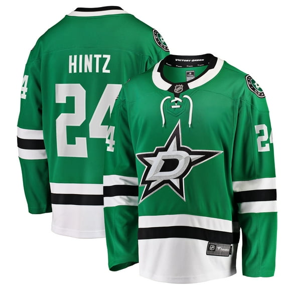 Men's Fanatics Roope Hintz Kelly Green Dallas Stars Home Breakaway Player Jersey