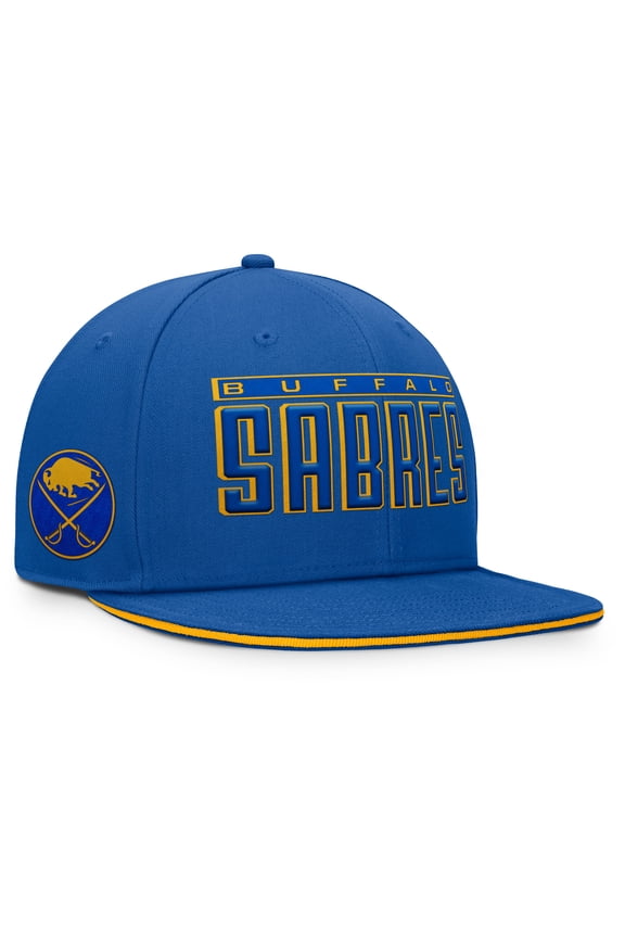 Men's Fanatics Royal Buffalo Sabres Fundamental Gino Stack Snapback Hat