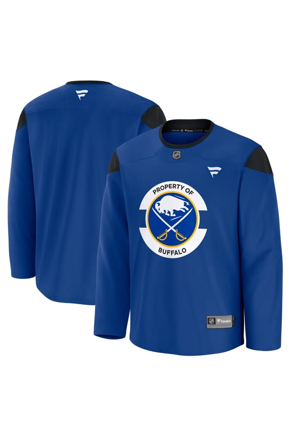 Men's Fanatics Royal Buffalo Sabres Practice Jersey