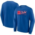 thumbnail image 1 of Men's Fanatics Royal Chicago Cubs Focus Fleece Pullover Sweatshirt, 1 of 3