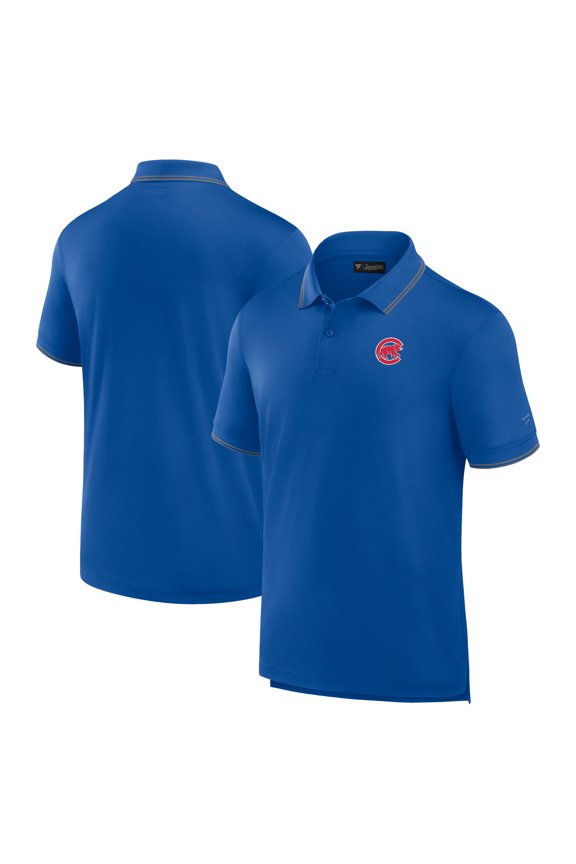 Men's Fanatics Royal Chicago Cubs Front Office Pique Polo