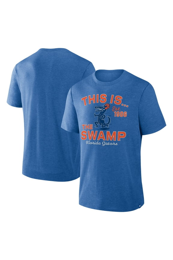 Men's Fanatics Royal Florida Gators Dynamic Showdown Tri-Blend T-Shirt