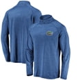 thumbnail image 1 of Men's Fanatics Royal Florida Gators Lightweight Striated Raglan Quarter-Zip Top, 1 of 3