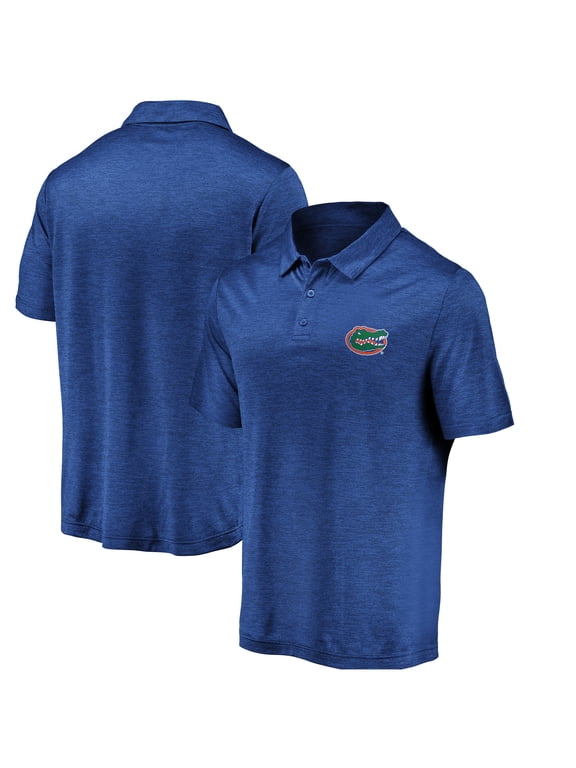 Men's Fanatics Royal Florida Gators Primary Logo Striated Polo