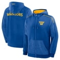 thumbnail image 1 of Men's Fanatics Royal Golden State Warriors Back Door Cut Play Defender Full-Zip Hoodie, 1 of 2