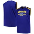 thumbnail image 1 of Men's Fanatics Royal Golden State Warriors Big & Tall Birdseye Muscle Tank Top, 1 of 3