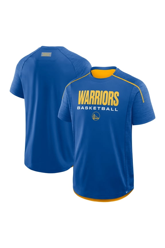 Men's Fanatics Royal Golden State Warriors Inbound Pass Play Practice T-Shirt