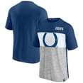 thumbnail image 1 of Men's Fanatics Royal Indianapolis Colts Colorblock T-Shirt, 1 of 3