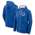 thumbnail image 1 of Men's Fanatics Royal Indianapolis Colts Defender Full-Zip Hoodie, 1 of 3