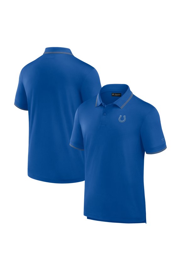 Men's Fanatics Royal Indianapolis Colts Front Office Pique Polo