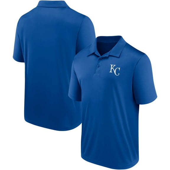 Men's Fanatics Royal Kansas City Royals Team Logo Polo