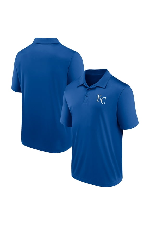 Men's Fanatics Royal Kansas City Royals Team Logo Polo