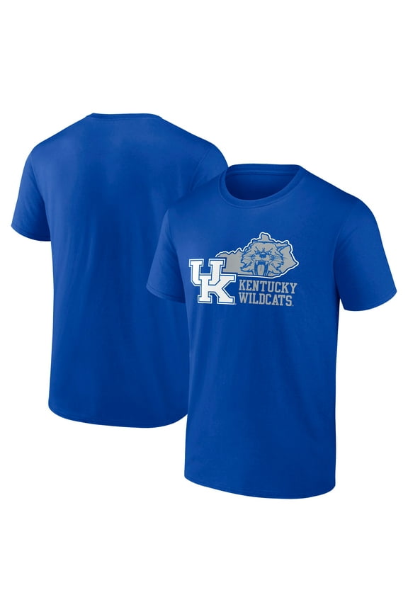Men's Fanatics Royal Kentucky Wildcats State Lock In T-Shirt