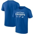thumbnail image 1 of Men's Fanatics Royal Los Angeles Dodgers 2024 World Series Champions  Official Logo T-Shirt, 1 of 4
