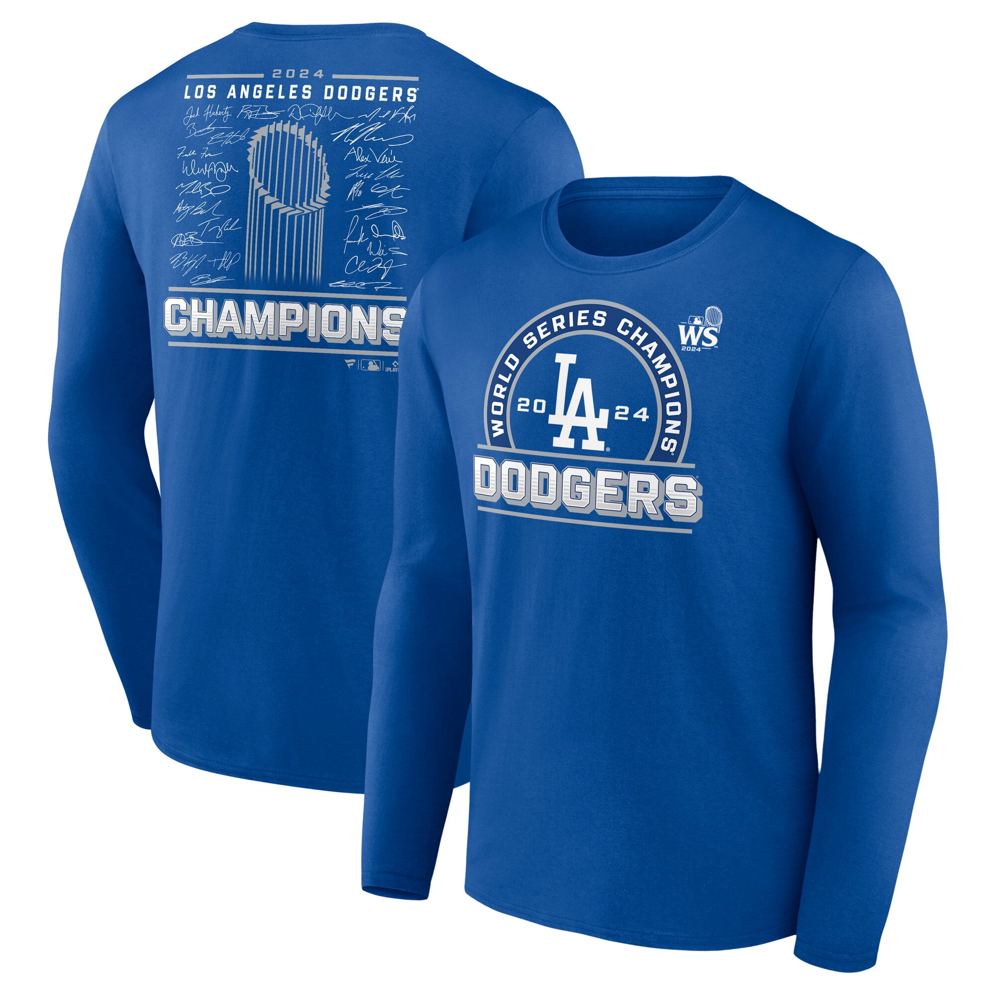 Men's Fanatics Royal Los Angeles Dodgers 2024 World Series