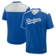 thumbnail image 1 of Men's Fanatics Royal Los Angeles Dodgers Walk Off V-Neck T-Shirt, 1 of 3