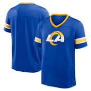 Mens Fanatics Royal Los Angeles Rams Hometown Premium Hashmark V-Neck T-Shirt